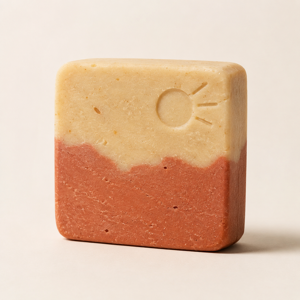 Terre Halo Carrot & Red Clay Soap