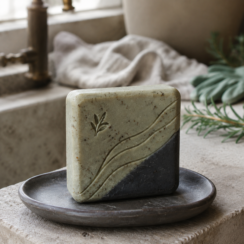 Forest Trace Rosemary Exfoliating Soap