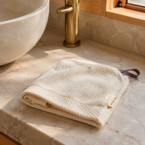 CloudEdge Organic Cotton Face Towel