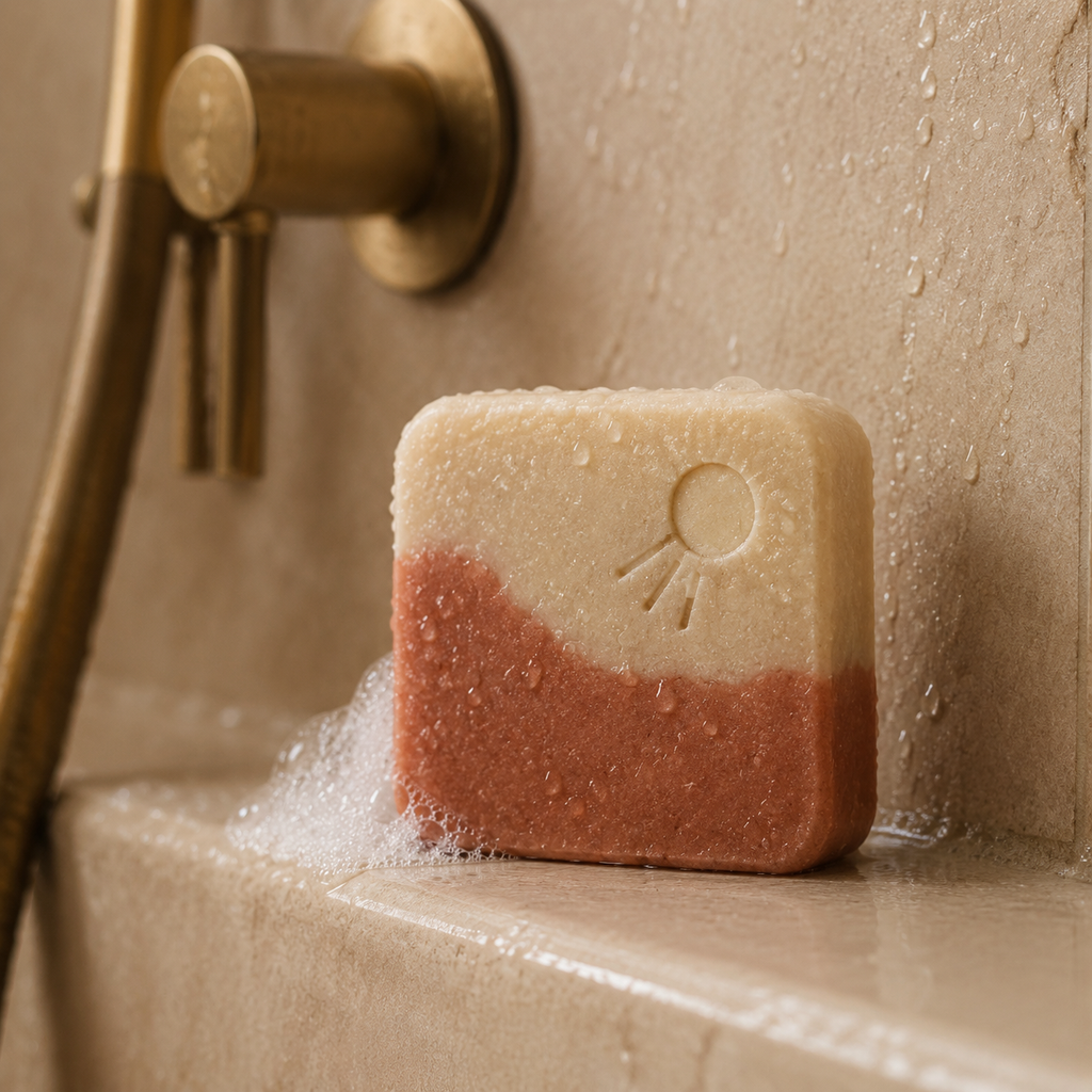 Terre Halo Carrot & Red Clay Soap