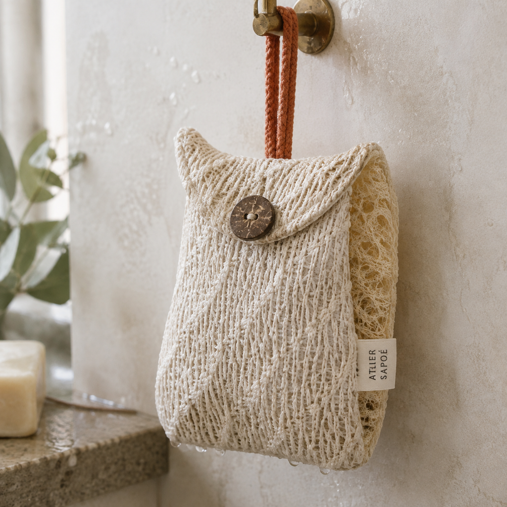 LoopLoom Dual-Sided Soap Pouch