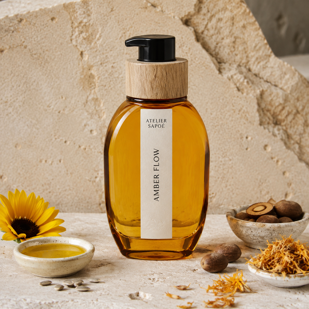 Amber Flow Botanical Massage Oil