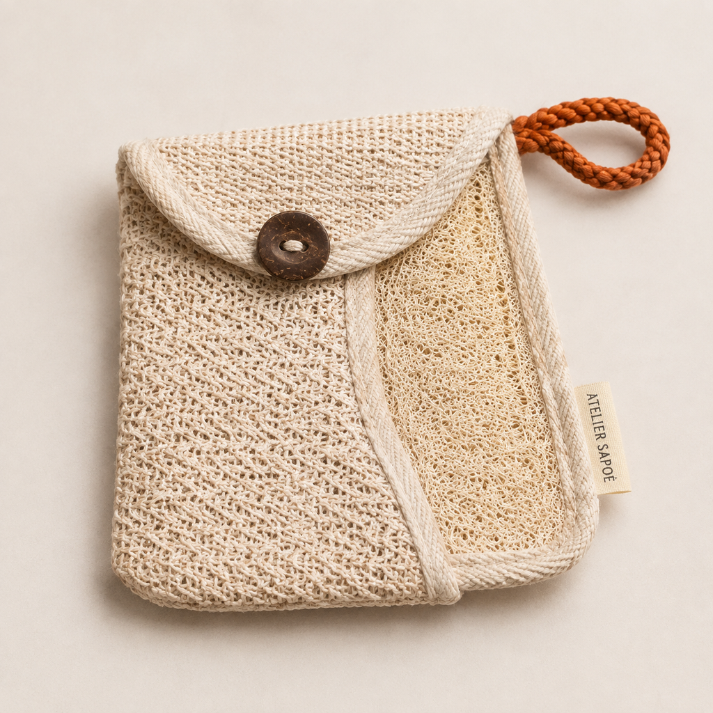 LoopLoom Dual-Sided Soap Pouch