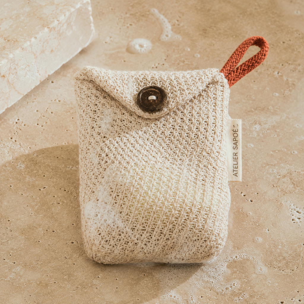 LoopLoom Dual-Sided Soap Pouch
