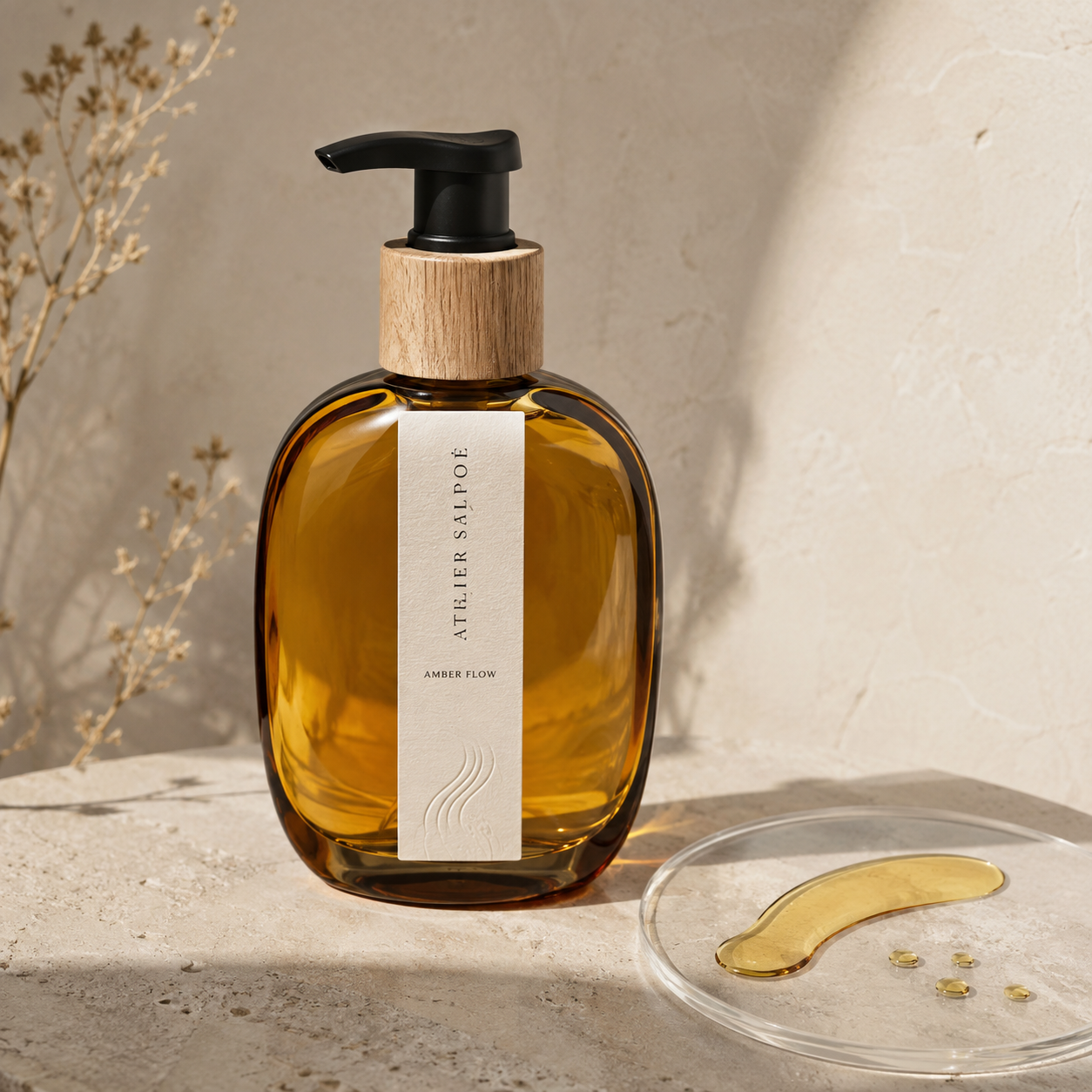 Amber Flow Botanical Massage Oil