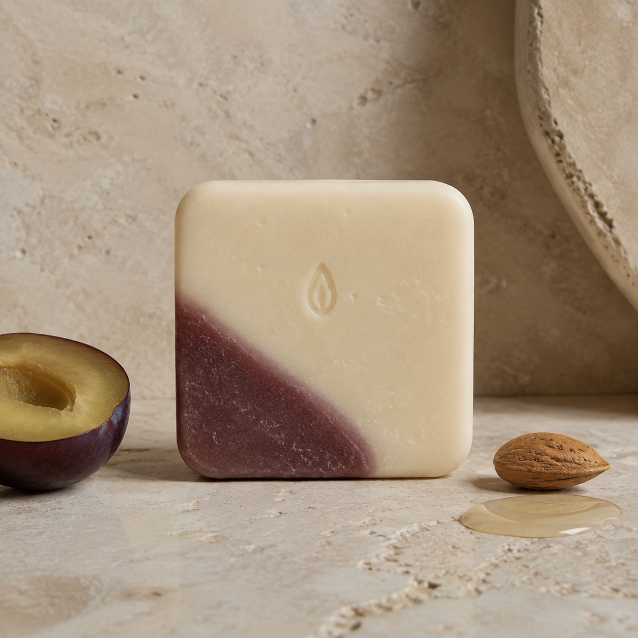 Prune Veil Fragrance-Free Soap