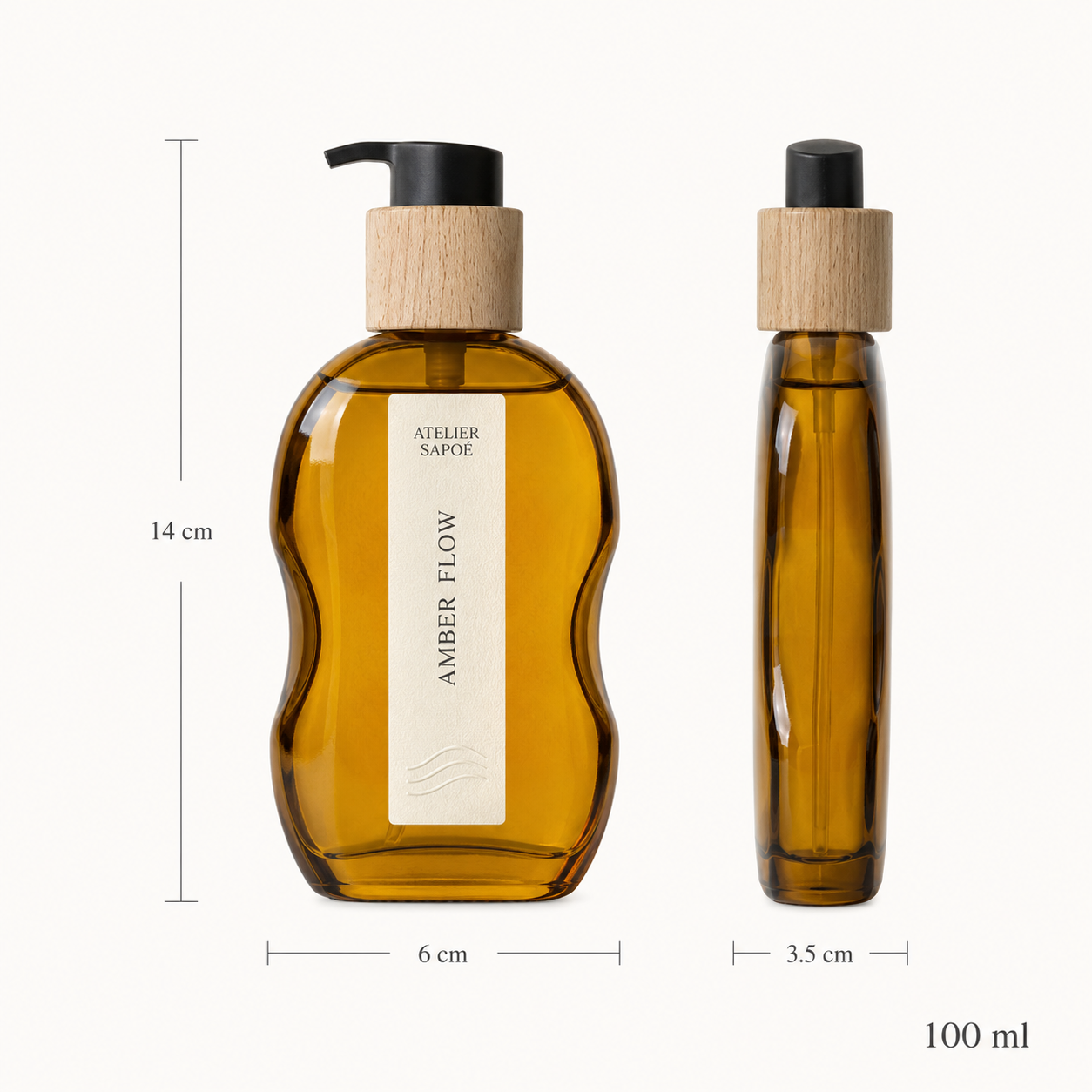 Amber Flow Botanical Massage Oil
