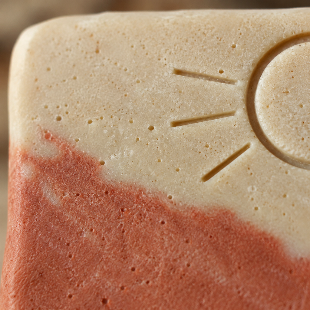 Terre Halo Carrot & Red Clay Soap